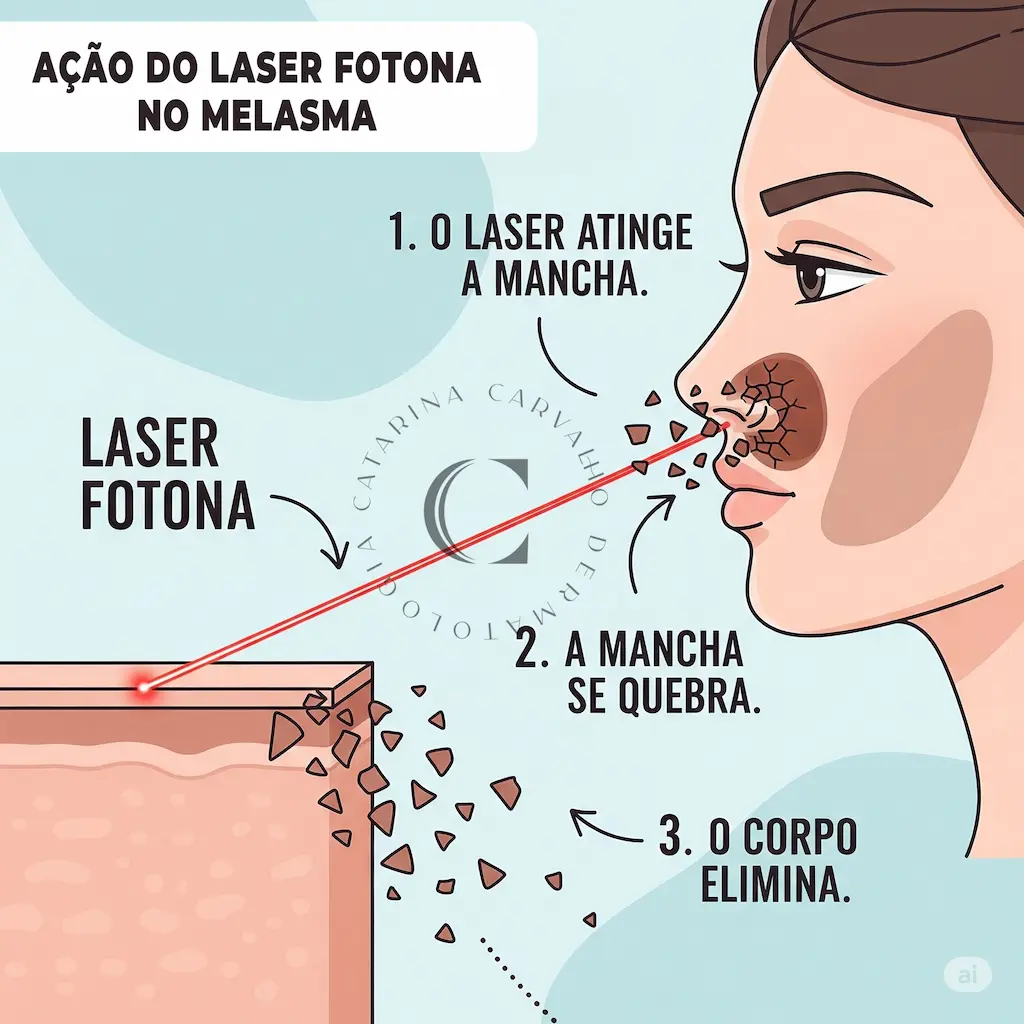 ação do laser fotona