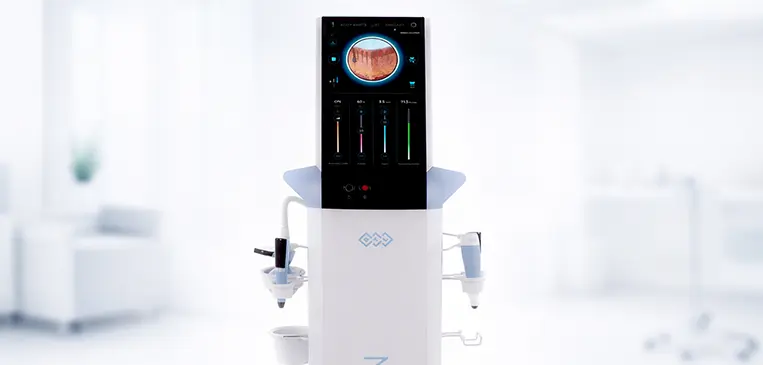 equipamento exion radiofrequencia e ultrassom dermatologia