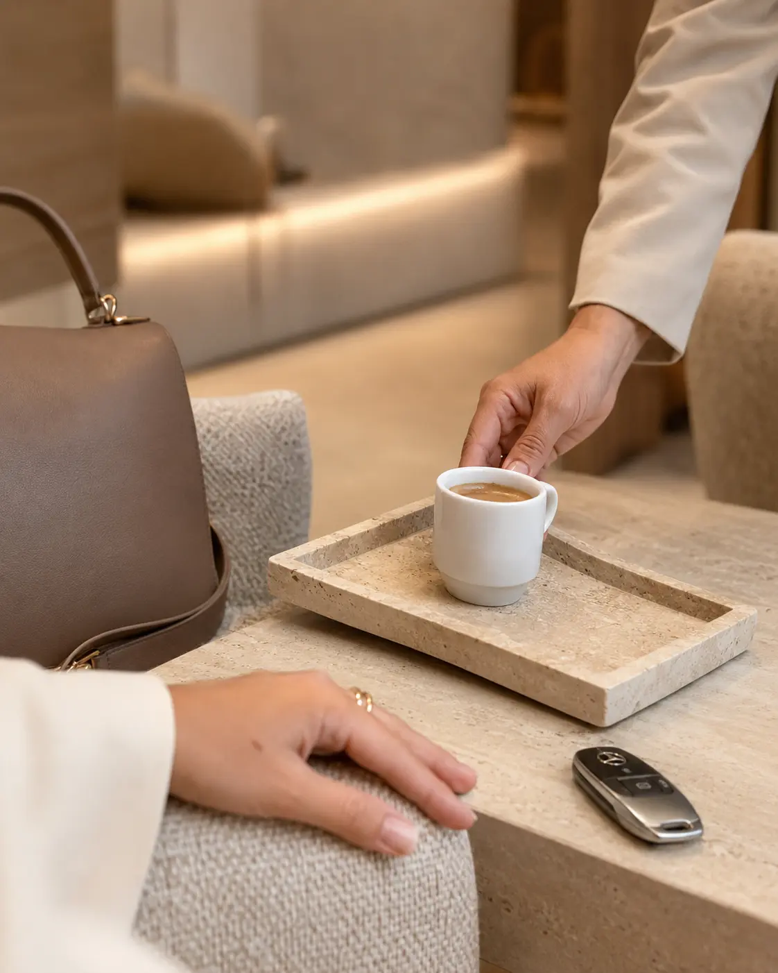 Como a jornada é planejada de forma personalizada Planejamento personalizado da jornada no Luxury Club